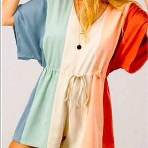 ☀️☀️ 2/$60 Color Me Romper
